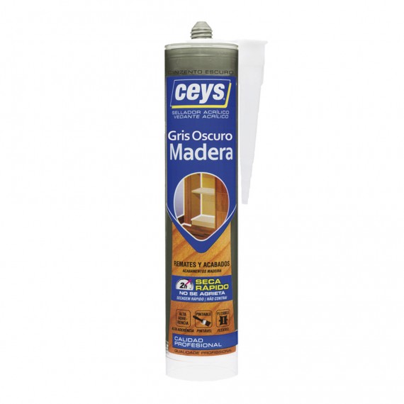 Ceys sellador madera gris osc cart 505796