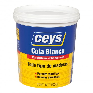 Ceys cola blanca madera bote 1kg 501704