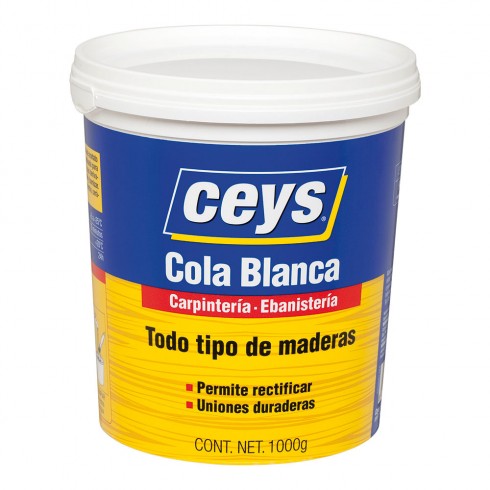 Ceys cola blanca madera bote 1kg 501704