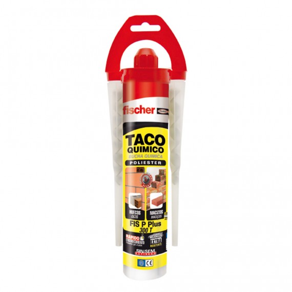 Resina taco quimico diy fis p300 fischer poliester 510637