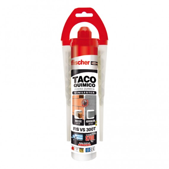Resina taco quimico diy fis v 300 fischer vinilester 510636