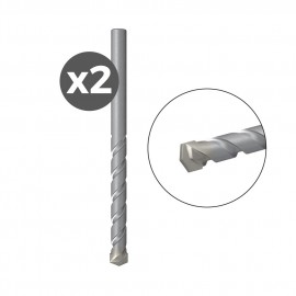 Broca para piedra d-s hm, 2 uds ø3,00 x 30 /60 mm