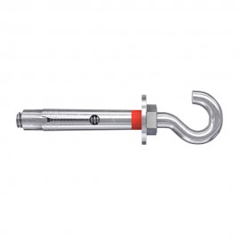 Anclaje metálico fsl 10 acabado gancho m8 x 60 mm, bolsa 4 uds