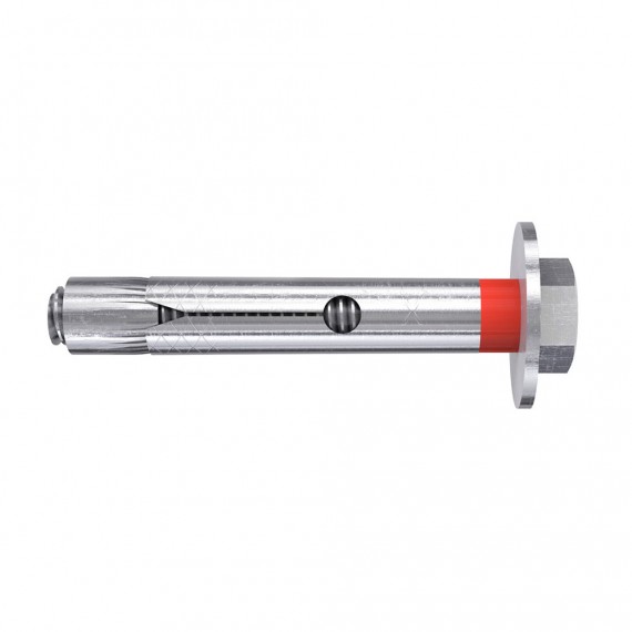 Bolsa 16 tacos metalicos fsl 8 tornillo hexagonal d8 m6x60mm f544324 fischer