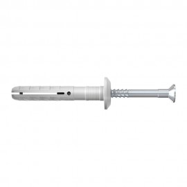 Tacos clavo ø6 x 40 mm / 10 s + tornillos cabeza avellanada ø3,7 x 48 mm, caja 50 uds