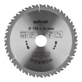 Disco de sierra circular ct, ø190 mm x 30 dientes