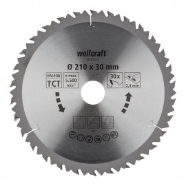 Disco de sierra circular ct, ø210 mm x 30 dientes
