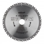 Disco de sierra circular ct, 30 dientes ø210mm 6737000 wolfcraft