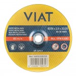 Disco abrasivo 2,5mm para inox-metal. medidas: ø230x2,5x22,23mm viat0330230 viat