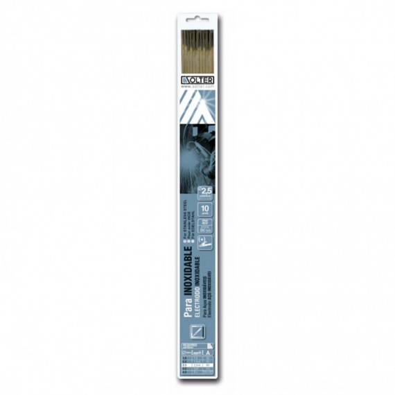 Electrodo inox e316l ø2mm (blister 10 unid.) solter