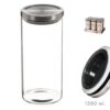 Tarro de cristal con tapa de metal 1380 ml