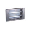 Atrapa insectos con placa adhesiva, uso interior, 2 x 15w - 100 m² - 61 x 8,5 x 35 cm