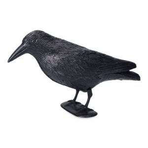 Cuervo ahuyenta pájaros 19 x 39 cm