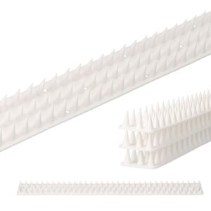 Disuasorio para gatos, pvc, color blanco - 50 cm, 6 uds