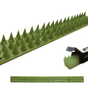 Disuasorio para gatos, pvc, color verde - 50 cm, 6 uds