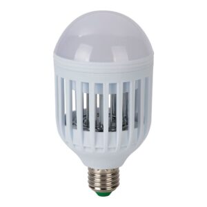 Atrapa mosquitos para interior/exterior y bombilla, 5w - 30 m² - ø7,8 x 15,5 cm