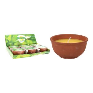 Vela citronela de terracota, ø13 x 70 mm
