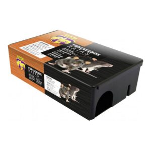 Portacebos ratas, fin, no contiene cebo - 24,5 x 15 x 7,5 cm