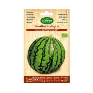 Sobre con semillas eco de sandia crimson sweet agreen
