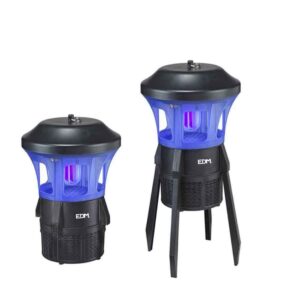 Atrapa insectos eléctrico para interior/exterior 7w - 100 m² - ø21,5 x 44 cm
