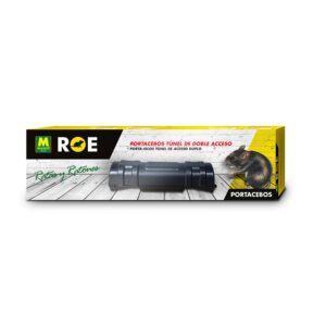 Portacebos túnel de doble acceso para ratas y ratones