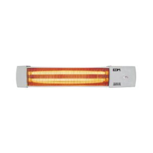 Estufa de baño de cuarzo orientable 600 / 1200 w modelo marfil