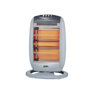 Estufa de cuarzo oscilante 400 / 800 / 1200 w anti-vuelco