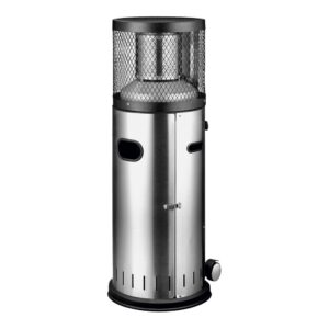 Estufa de gas de acero inoxidable para uso en exterior ø42 x 115 cm