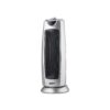 Calefactor de torre cerámico oscilante modelo silver 1000 - 2000 w