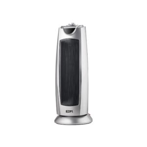 Calefactor de torre cerámico oscilante modelo silver 1000 - 2000 w