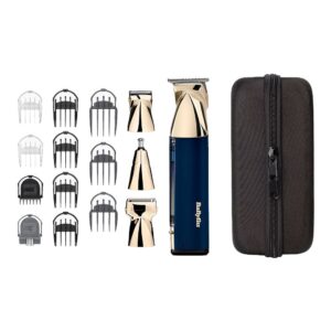 Multigroom inalámbrico 15-en-1 super-x-metal series con cuchillas de acero japonés
