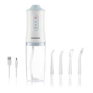 Irrigador dental recargable portátil, denter, 4 w, 6 x 6 x 21 cm