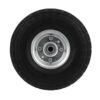 Rueda maciza carretilla ø255 mm, ancho 80 mm, eje ø20 mm