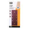 Lijas para lijadora orbital 08706, set 5 uds