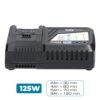 Cargador rapido de bateria 20 v 125 w