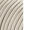 Carrete cable cordón tubular h03vv-f 2 x 0,75 mm² beige, 5 m