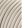 Carrete cable cordón tubular h03vv-f 2 x 0,75 mm² algodón, 25 m