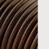 Carrete cable cordón tubular h03vv-f 2 x 0,75 mm² marrón, 25 m