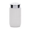 Salero de porcelana cromado 250 ml