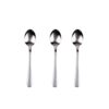 Cucharilla de acero inoxidable reciclado brillo natur 3 uds