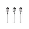 Cucharilla de acero inoxidable reciclado mate root 3 uds