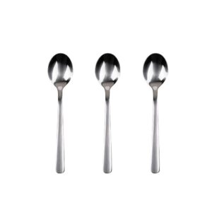 Cucharilla de acero inoxidable reciclado brillo earth 3 uds