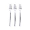 Tenedor para postre de acero inoxidable brillo earth 3 uds