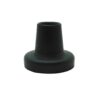 Contera p/muleta interior ø17 mm, base ø60 mm cnt13 negra, 10 uds