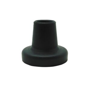 Contera p/muleta interior ø17 mm, base ø60 mm cnt13 negra, 10 uds