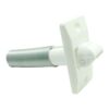 Guia cinta oscilante con muelle pr28 blanco, 75 x 40 mm