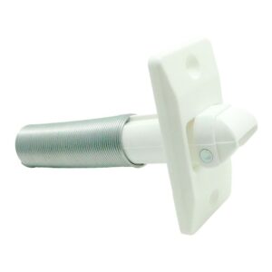Guia cinta oscilante con muelle pr28 blanco, 75 x 40 mm