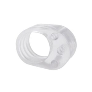 Tope puerta manilla amortiguador tp16, transparente, 30 x 22 x 13 mm