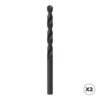 Broca cilíndrica corta hss din 338n, 2 uds, ø3,50 mm