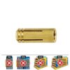 Taco de latón me m12 ø15 x 40 mm, caja 25 uds
